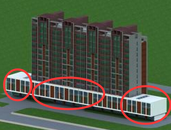 液壓支架廠(chǎng)棚改定向安置房項(xiàng)目