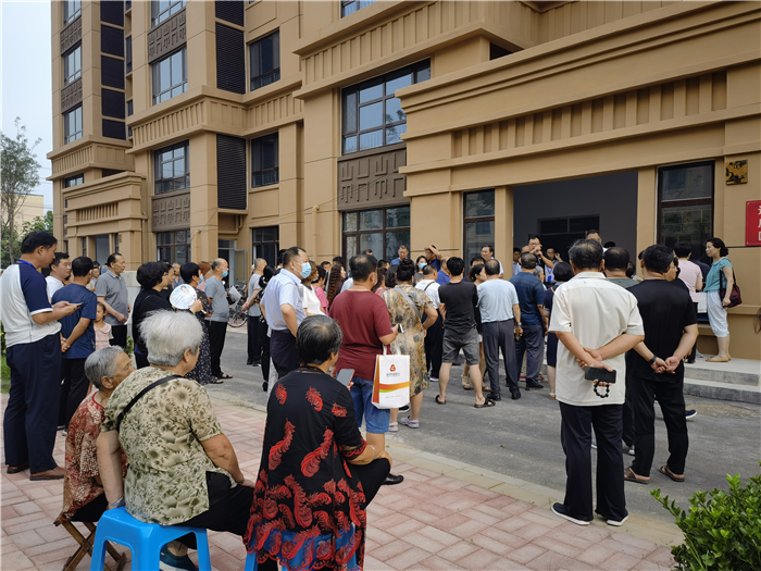 扎實(shí)做好后續(xù)配套建設(shè)及物業(yè)服務(wù)工作