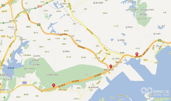 終點設(shè)于鹽田港后方陸域的鹽田路站